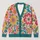 Colorful Floral Blooms and Garden Hues for Casual Layering and Everyday Style for Women All-over Print Knitted Cardigan - 1