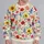 Colorful Garden Blooms for Spring Outings and Relaxed Everyday Style for Women All-over Print Knitted Sweater - 2