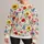 Colorful Garden Blooms for Spring Outings and Relaxed Everyday Style for Women All-over Print Knitted Sweater - 1