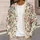 Romantic Botanical Floral Blooms for Everyday Layering and Weekend Garden Outings All-over Print Knitted Cardigan - 5