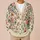 Romantic Botanical Floral Blooms for Everyday Layering and Weekend Garden Outings All-over Print Knitted Cardigan - 6