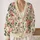 Romantic Botanical Floral Blooms for Everyday Layering and Weekend Garden Outings All-over Print Knitted Cardigan - 2