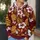 Tropical Hibiscus And Monstera Leaves For Beach Getaways And Relaxed Summer Travel All-over Print Hoodie (Lightweight) - 5