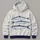 Three Blue Fish Motif for Coastal Casual Days and Relaxed Everyday Style for Men All-over Print Hoodie (Lightweight) - 4