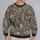 Charcoal Geometric Mosaic for Elegant Autumn Evenings and Artistic Everyday Style All-over Print Knitted Sweater - 2