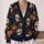 Halloween Skull Pumpkin Bats and Stars for Cozy Fall Layering Women's Gothic Style All-over Print Knitted Cardigan - 2