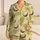 Tropical Coconut Palm Leaf Vacation Resort Essentials For Women, Men, And Teens Style Satin Pajamas Set - 1