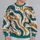 Teal And Caramel Swirling Waves For Cozy Autumn Style And Everyday Wear All-over Print Knitted Sweater - 2