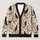 Black Cats And Blush Roses For Whimsical Everyday Layering, Garden Days And Cat Lovers All-over Print Knitted Cardigan - 1
