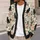 Black Cats And Blush Roses For Whimsical Everyday Layering, Garden Days And Cat Lovers All-over Print Knitted Cardigan - 5