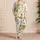 Tropical Pineapple Motifs For Summer Lounging And Gift Giving, Relaxed Everyday Wear Satin Pajamas Set - 4