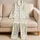 Playful Fried Egg For Cozy Lounging, Weekend Gifts, Home Relaxing For Food Lovers Satin Pajamas Set - 5