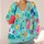 Tropical Cocktail Palm Motifs for Beach Vacations and Resort Layering, Women’s Style All-over Print Knitted Cardigan - 4