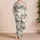 Vintage Fox Woodland Scene Cozy Sleepwear Gift for Nature Lovers and Cabin Retreats Satin Pajamas Set - 4