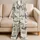 Vintage Fox Woodland Scene Cozy Sleepwear Gift for Nature Lovers and Cabin Retreats Satin Pajamas Set - 5