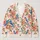 Blue Bird Cherry Blossom Style for Everyday Layering, Nature Lovers and Women All-over Print Knitted Cardigan - 1
