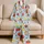 Cheerful Fruit Gingham Summer Cozy Loungewear Gift For Women And Teens At Home Nights Satin Pajamas Set - 5