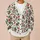 Green Holly Berry Sprigs for Festive Layering, Winter Celebrations, and Holiday Gatherings All-over Print Knitted Cardigan - 6
