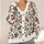 Green Holly Berry Sprigs for Festive Layering, Winter Celebrations, and Holiday Gatherings All-over Print Knitted Cardigan - 4