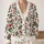 Green Holly Berry Sprigs for Festive Layering, Winter Celebrations, and Holiday Gatherings All-over Print Knitted Cardigan - 2