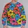 Surreal Eyed Flower Field for Creative Casual Style and Everyday Wear All-over Print Knitted Sweater - 2