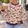 Dachshund Hearts and Florals for Cozy Days and Dog Lover Weekends All-over Print Knitted Sweater - 5