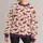 Dachshund Hearts and Florals for Cozy Days and Dog Lover Weekends All-over Print Knitted Sweater - 1