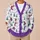 Purple Snowman Winter Cheer For Cozy Holiday Gatherings And Everyday Layering For Women All-over Print Knitted Cardigan - 6