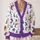 Purple Snowman Winter Cheer For Cozy Holiday Gatherings And Everyday Layering For Women All-over Print Knitted Cardigan - 2