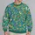 Colorful Butterfly and Botanical Field for Spring Garden Style and Casual Days All-over Print Knitted Sweater - 2