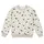 Ivory Bats, Ghosts And Stars For Spooky Season And Everyday Autumn Style All-over Print Knitted Sweater - 4