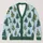 Festive Christmas Tree Motifs For Cozy Winter Layering And Vacation Holiday Style All-over Print Knitted Cardigan - 1