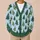 Festive Christmas Tree Motifs For Cozy Winter Layering And Vacation Holiday Style All-over Print Knitted Cardigan - 6