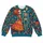Whimsical Skeleton Couple With Floral Details for Halloween Party Looks All-over Print Knitted Sweater - 4