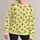 Cute Bumble Bees for Sunny Spring Outings and Cheerful Everyday Style for Women All-over Print Knitted Sweater - 1