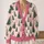 Pink Bow Christmas Tree Holiday Style For Women, Cozy Seasonal Layering Gift Idea All-over Print Knitted Cardigan - 2