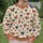 Rust And Espresso Heart Motifs For Cozy Valentine Days And Everyday Romantic Wear All-over Print Knitted Sweater - 6