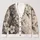 Botanical Floral Vine Women's Elegant Layering Style for Everyday Casual Outfits All-over Print Knitted Cardigan - 1