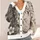 Botanical Floral Vine Women's Elegant Layering Style for Everyday Casual Outfits All-over Print Knitted Cardigan - 4