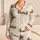 Cocoa Bunny Bubble Letter Present For Cozy Nights At Home And Cute Animal Lovers Satin Pajamas Set - 1