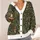 Woodland Mushroom Spiderweb Garden For Relaxed Everyday Layering Men's Casual Style All-over Print Knitted Cardigan - 4