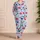 Red Lips and Lipstick Hearts for Romantic Lounging and Valentine Gifting for Women Satin Pajamas Set - 4
