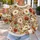 Cream Wildflower Meadow for Relaxed Everyday Style and Cottagecore Wardrobes for Women All-over Print Knitted Sweater - 5