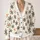 Snowman Faces And Snowflakes For Cozy Winter Layering, Women's Holiday Wardrobe Style All-over Print Knitted Cardigan - 2