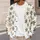 Snowman Faces And Snowflakes For Cozy Winter Layering, Women's Holiday Wardrobe Style All-over Print Knitted Cardigan - 5