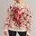 Watercolor Heart And Wildflowers For Romantic Everyday Style And Springtime Outings All-over Print Knitted Sweater - 1
