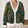 Vintage Frog And Raven Woodland Scenes For Casual Layering And Everyday Nature Style All-over Print Knitted Cardigan - 2