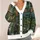 Vintage Frog And Raven Woodland Scenes For Casual Layering And Everyday Nature Style All-over Print Knitted Cardigan - 4
