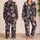 Blush Peony Botanical Floral Motif for Cozy Summer Lounging, Women's Relaxation Gift Satin Pajamas Set - 2