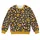 Golden Floral Vines for Relaxed Spring and Summer Weekend Outfits for Women All-over Print Knitted Sweater - 4